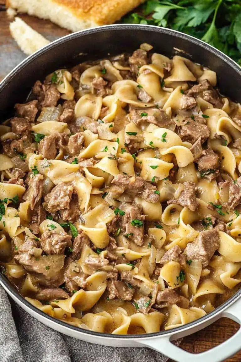 Beef Stroganoff