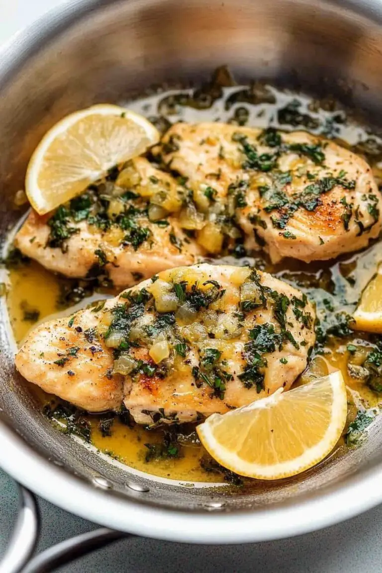 Homemade Chicken Piccata