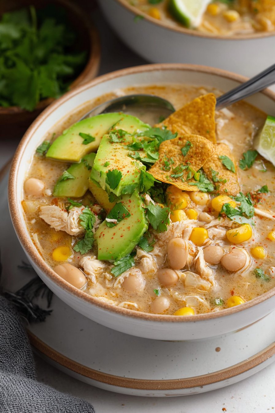 Instant Pot White Chicken Chili