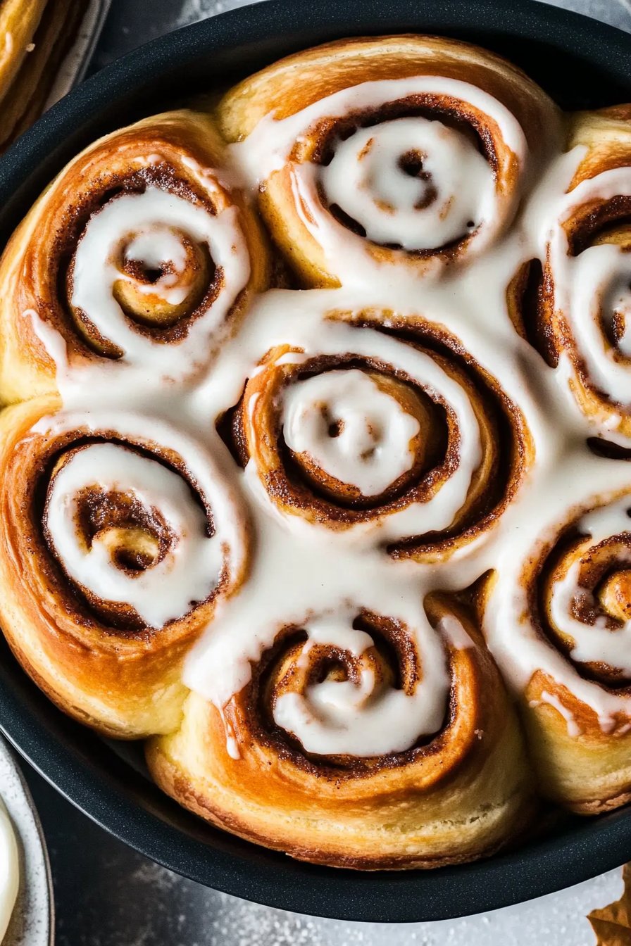 Pumpkin Pie Cinnamon Rolls