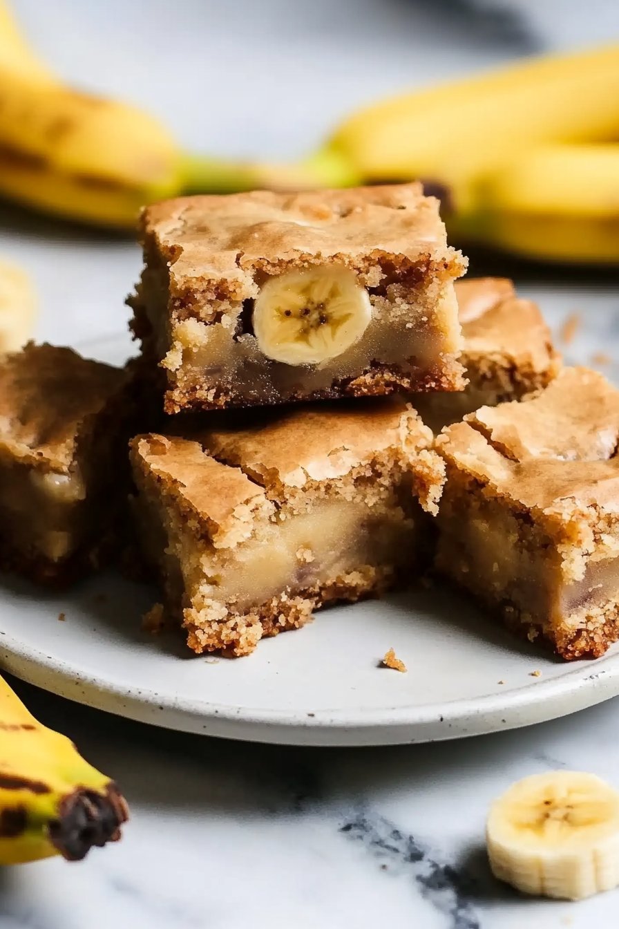 Banana Blondies Recipe