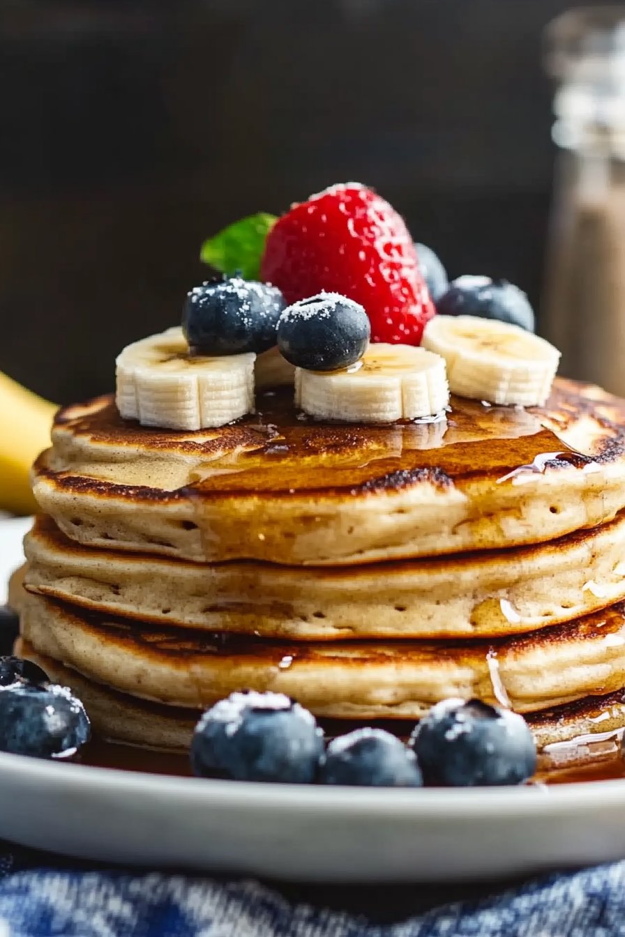 Easy and Nutritious Banana Protein Pancakes Recipe