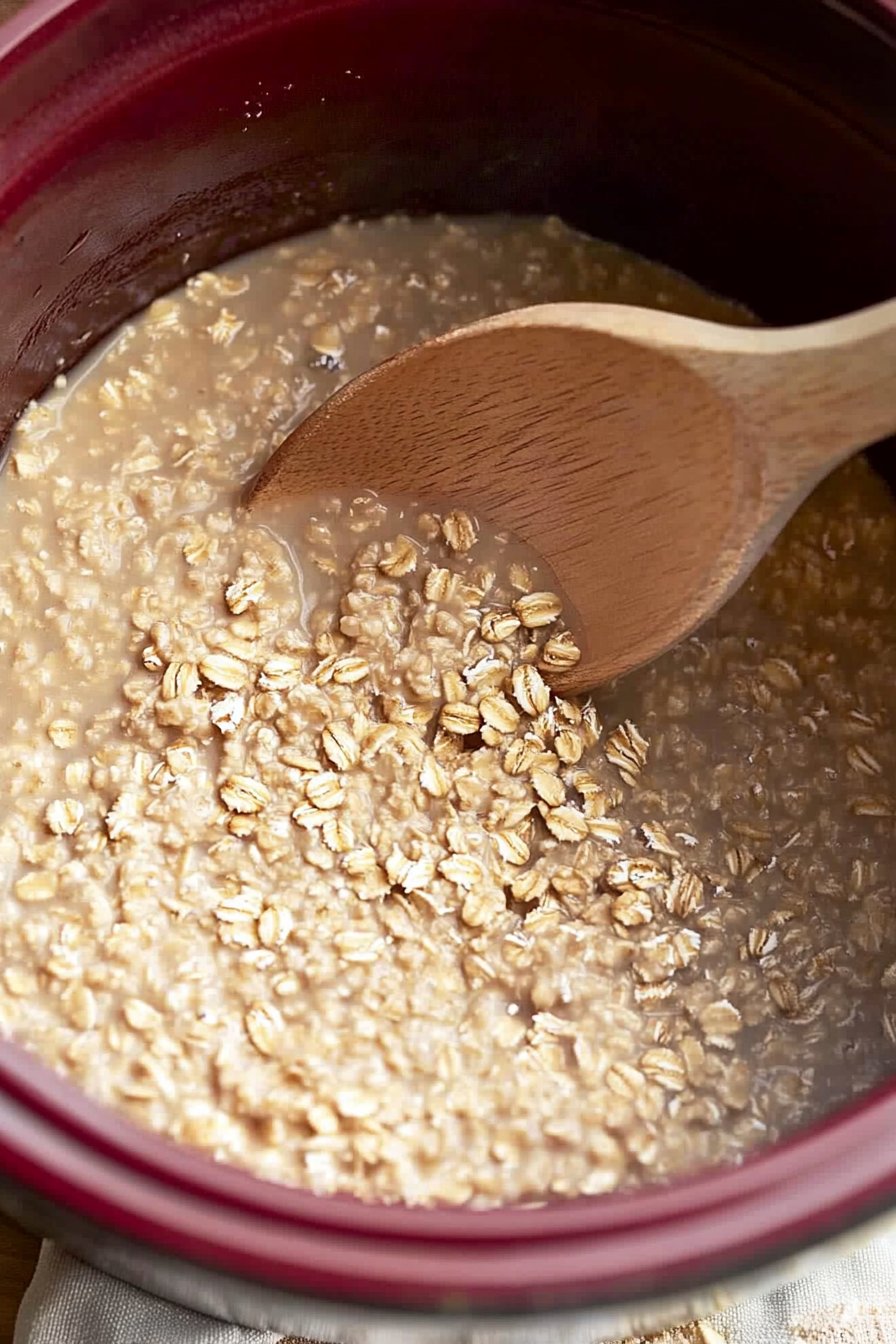Slow Cooker Steel Cut Oatmeal