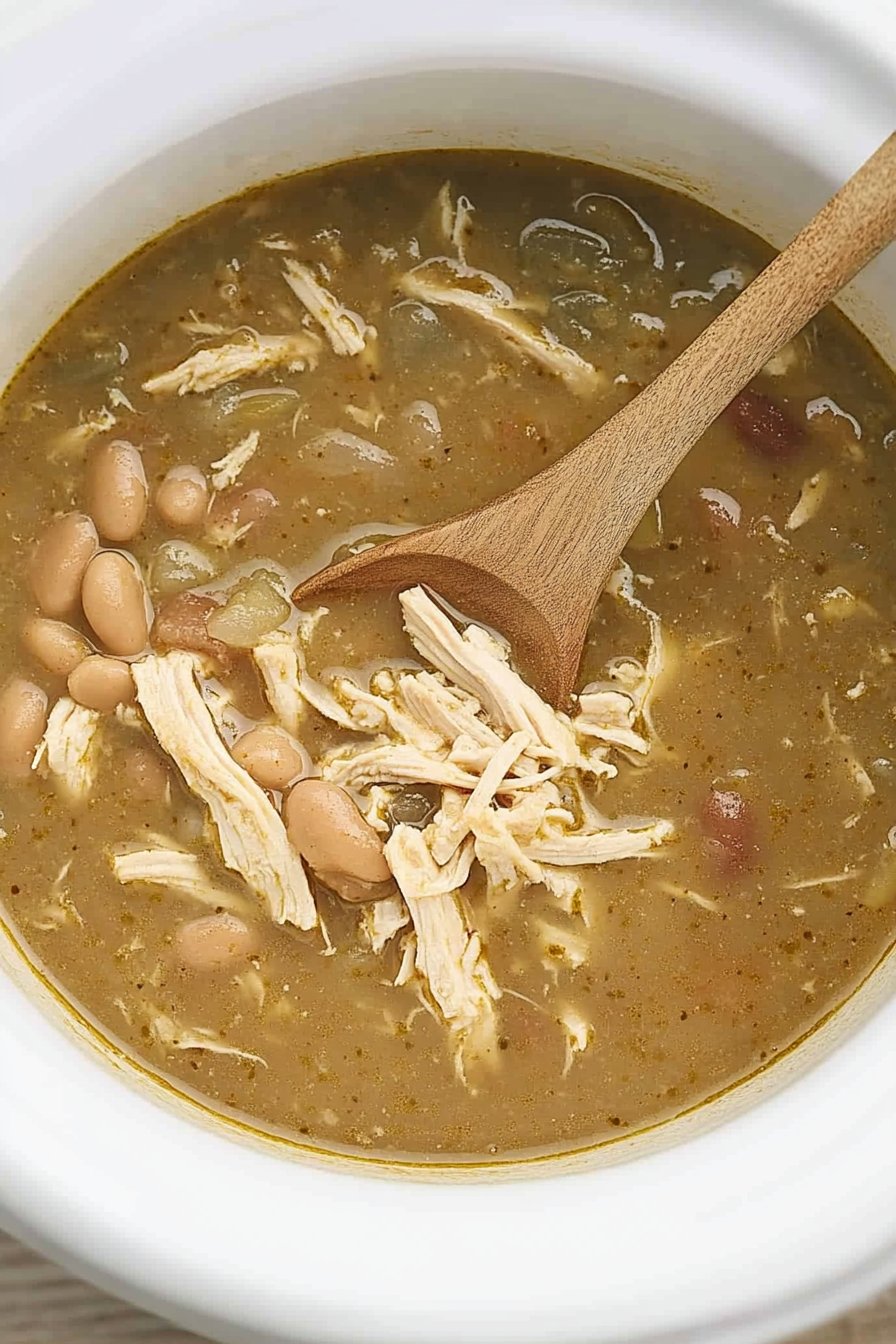 Crockpot White Chicken Chili
