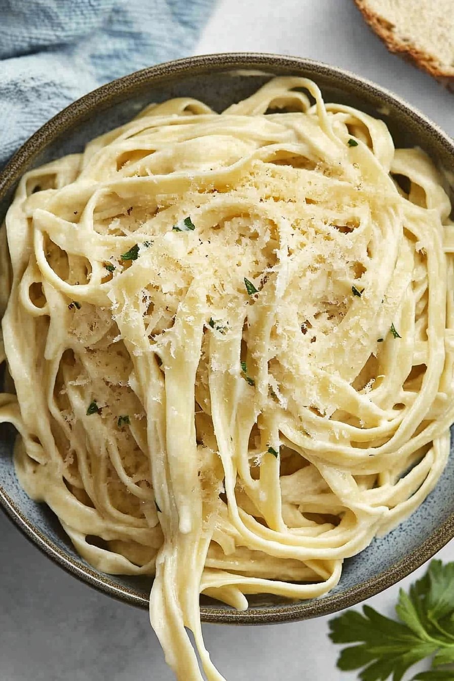Traditional Fettuccine Alfredo