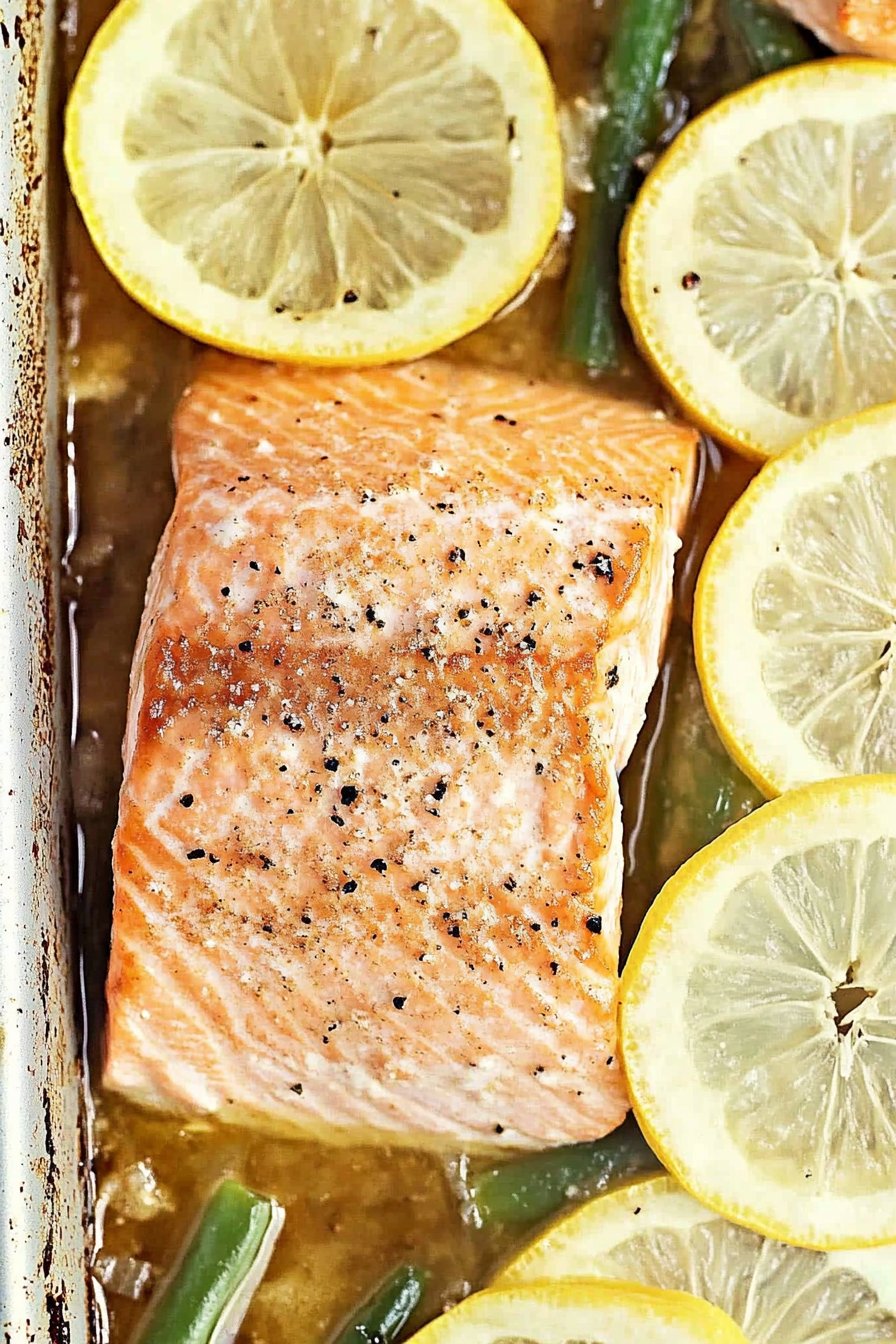 One Pan Salmon Dinner