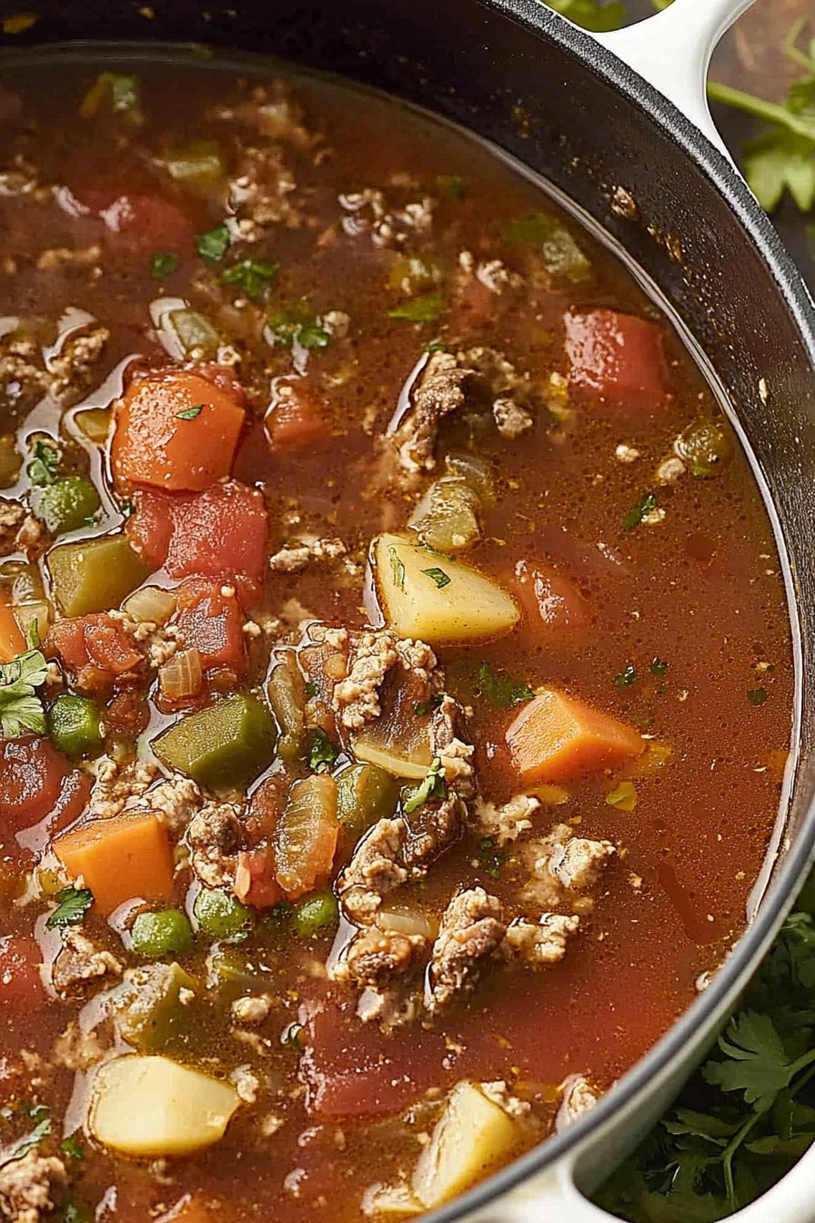 Easy Vegetable Beef Soup