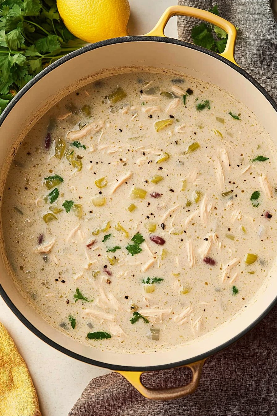 Creamy White Chicken Chili