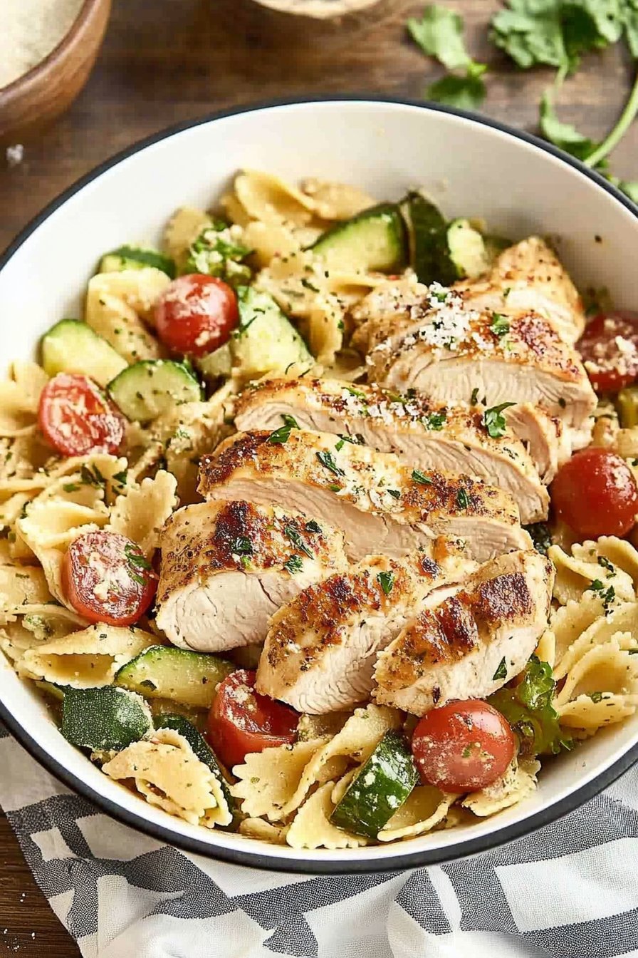 Chicken Pasta Primavera