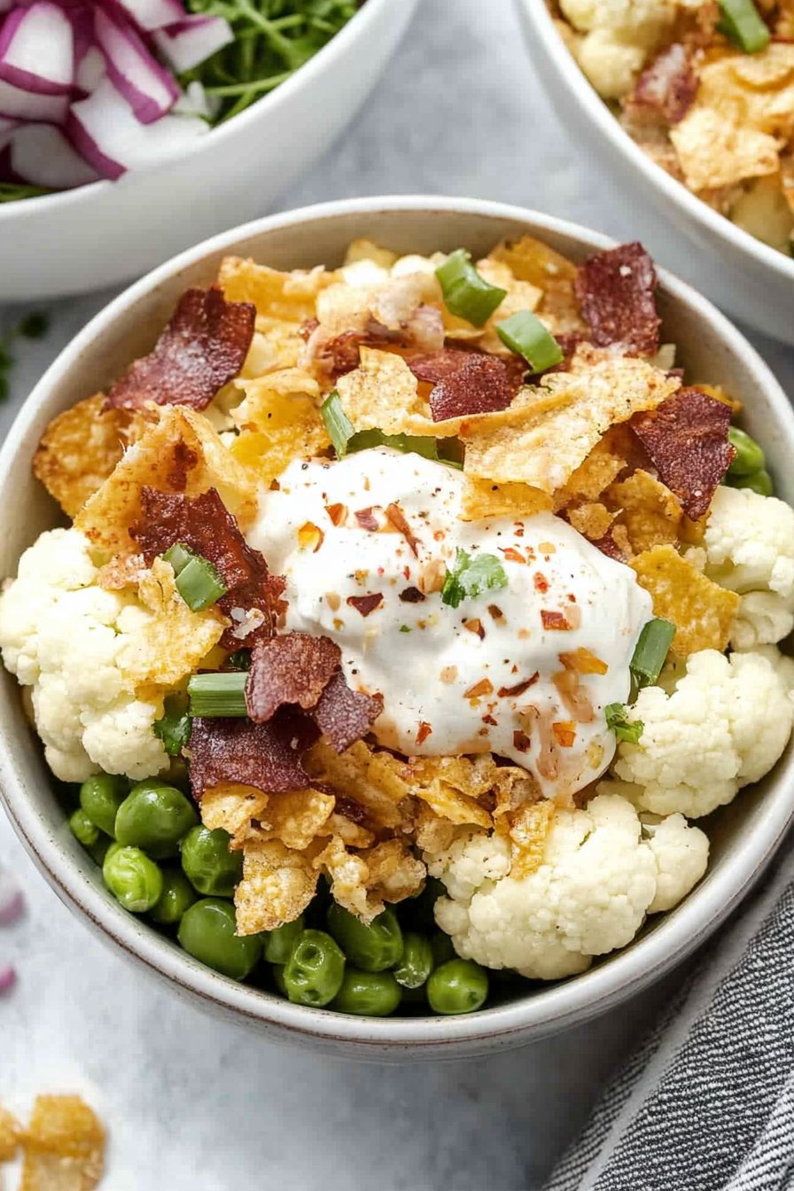 Loaded Cauliflower Bowls