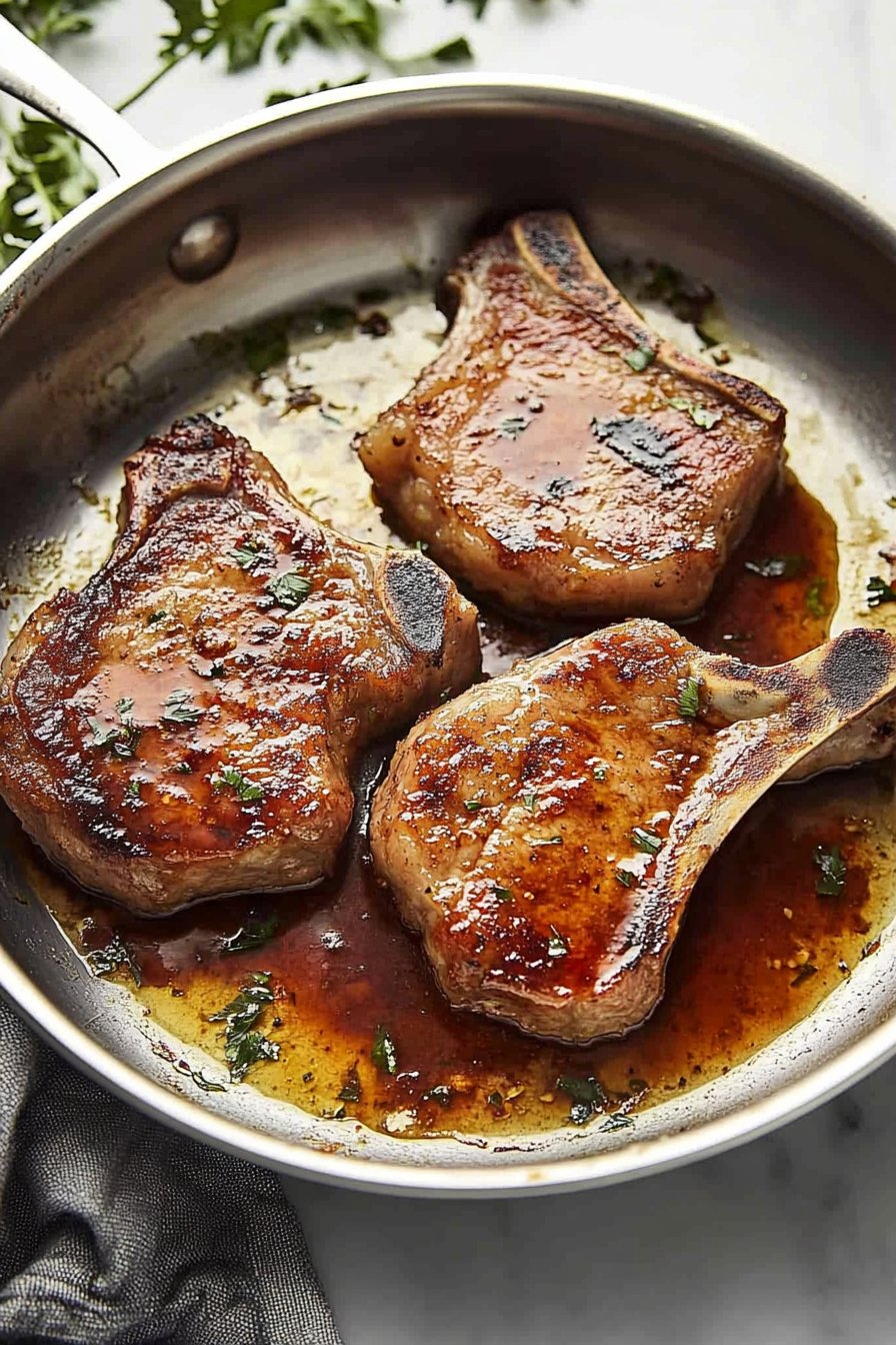 Glazed Pork Chops