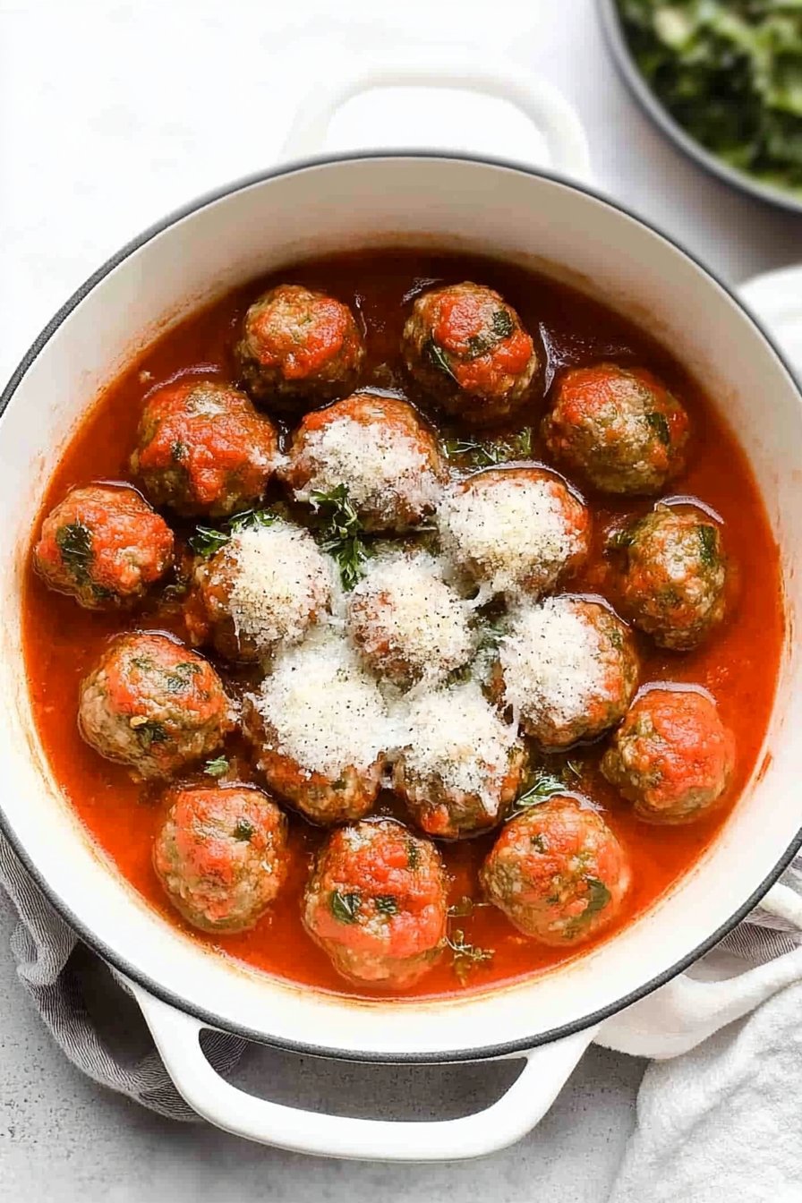 Easy Homemade Meatballs