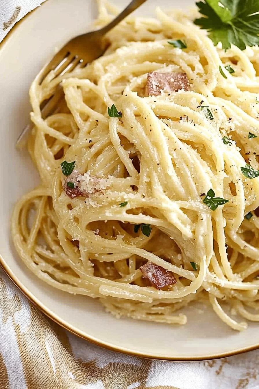 Easy Spaghetti Carbonara