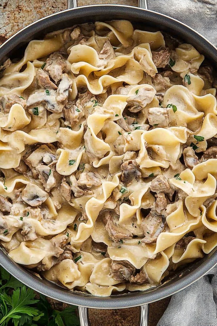Beef Stroganoff