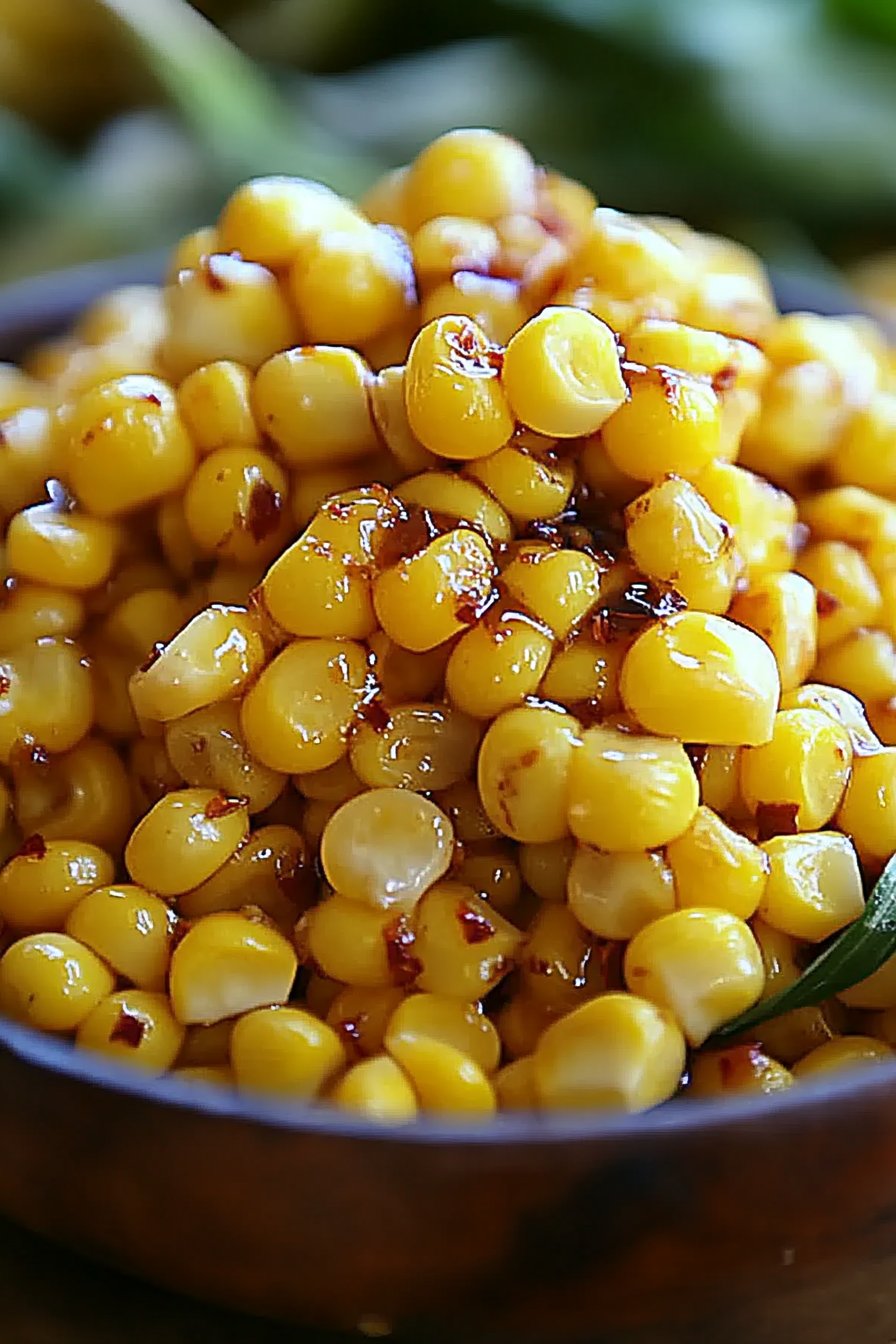 Easy Honey Butter Skillet Corn Recipe