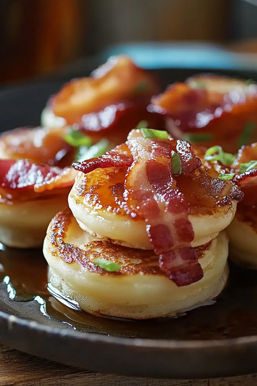 Easy Maple Bacon Pancake Bites Recipe