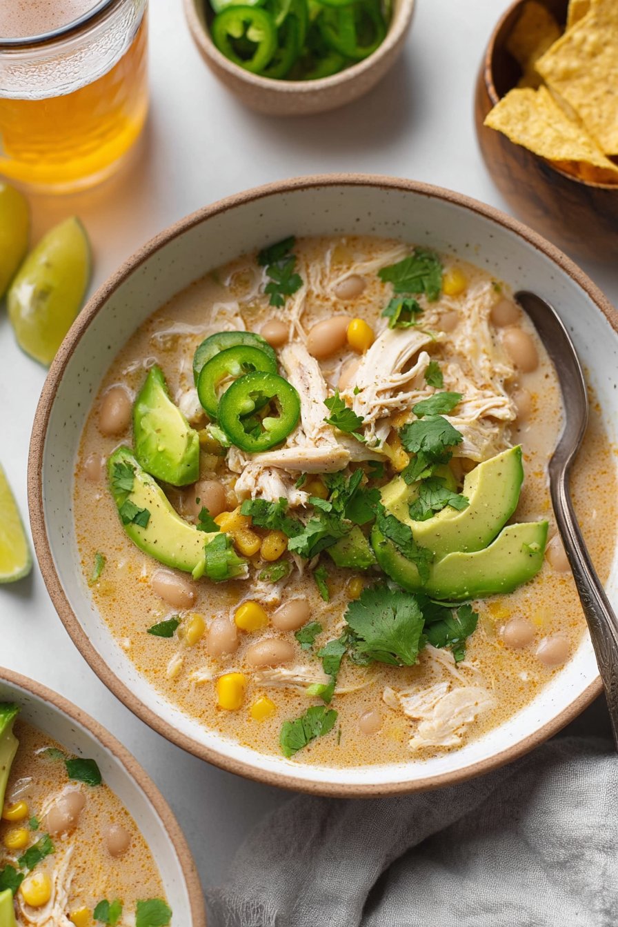 Instant Pot White Chicken Chili