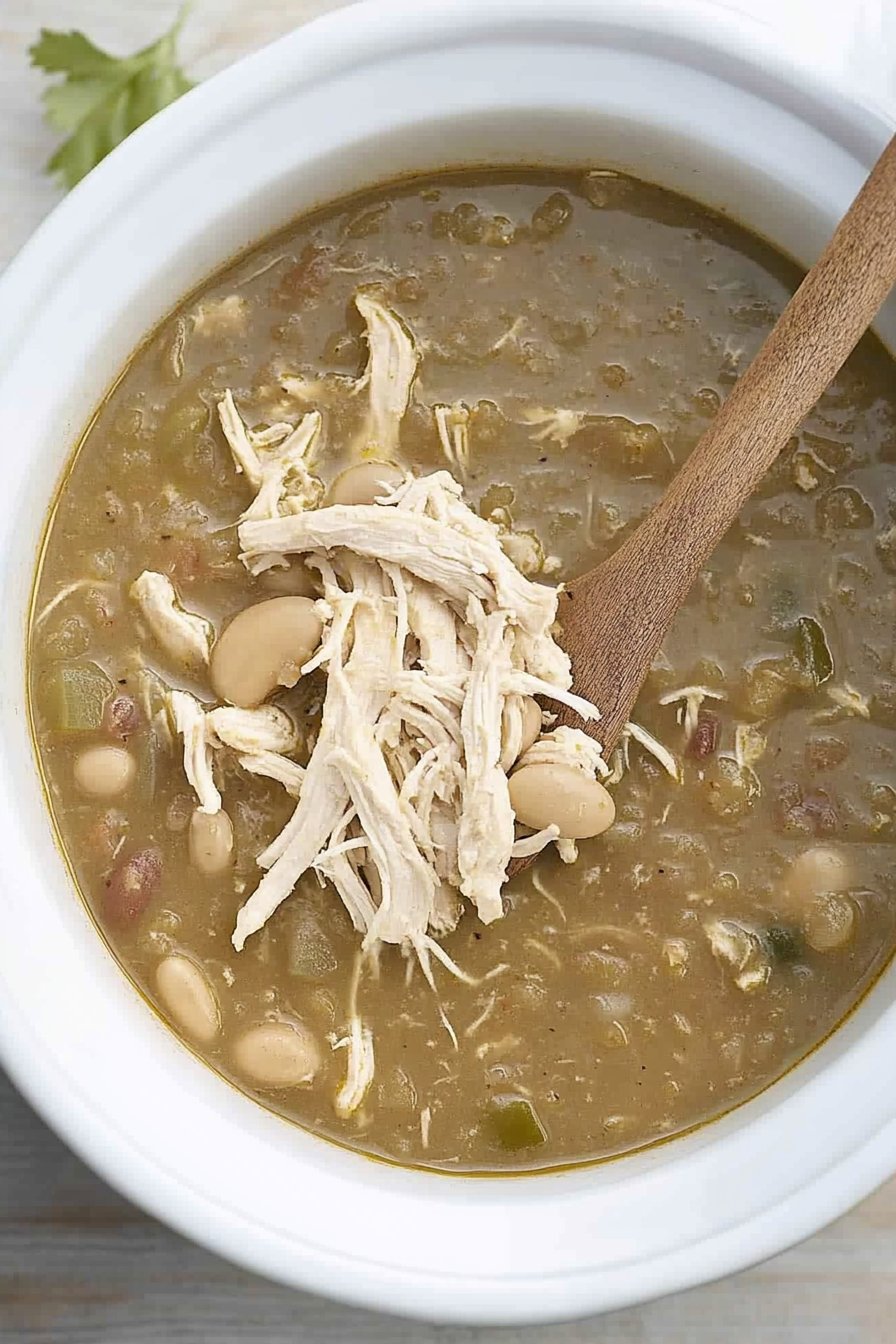 Crockpot White Chicken Chili