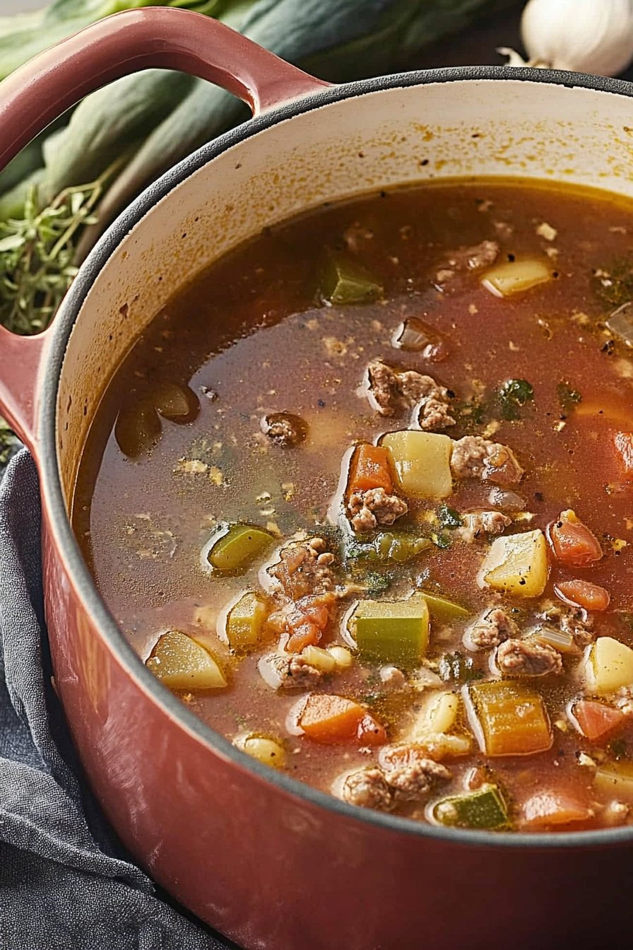 Easy Vegetable Beef Soup