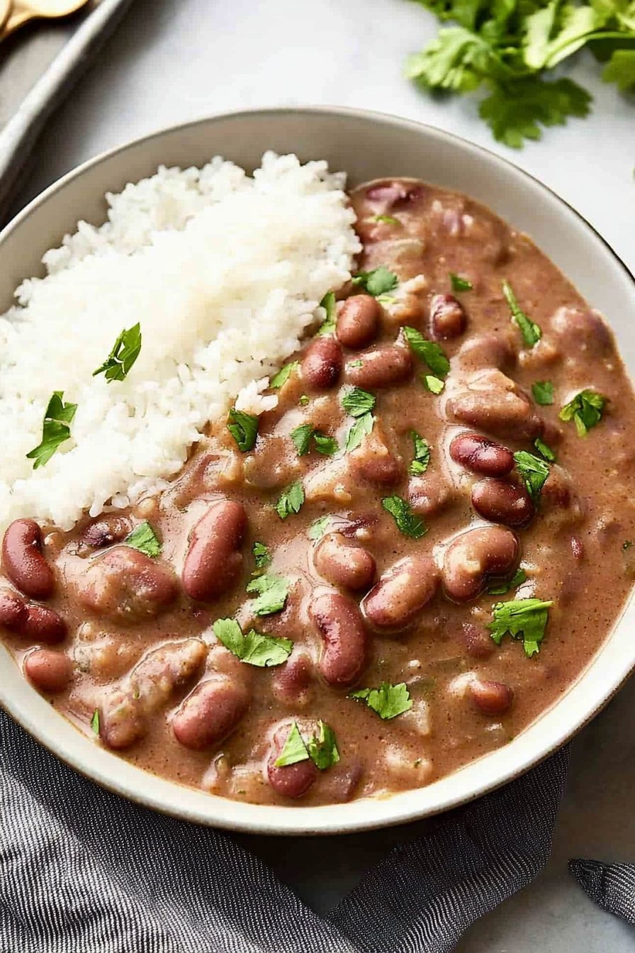 Louisiana Style Red Beans and Rice