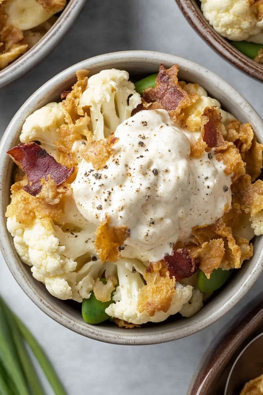 Loaded Cauliflower Bowls