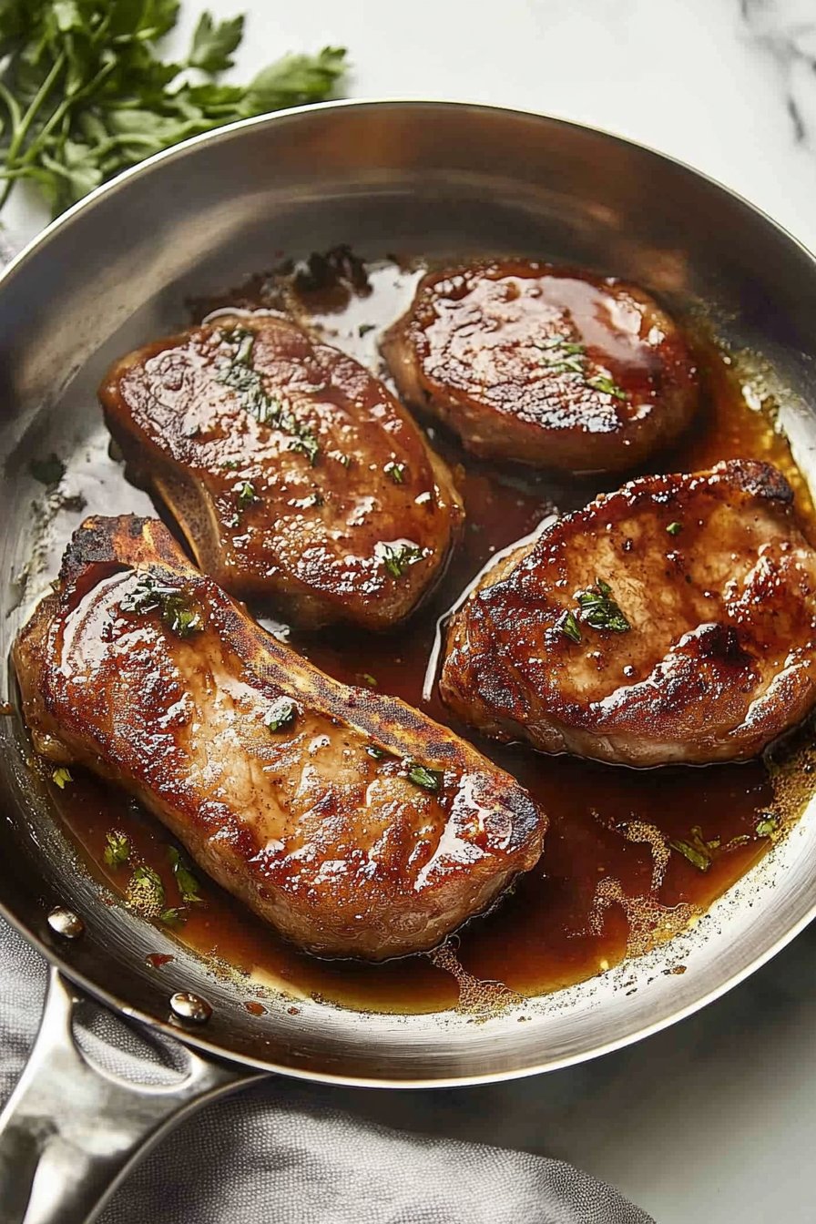 Glazed Pork Chops