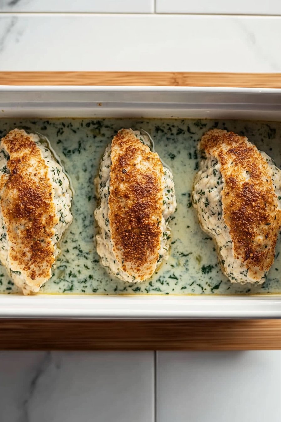 Spinach Stuffed Chicken Breast
