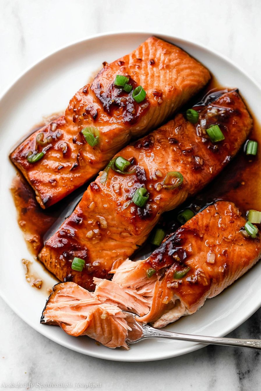 6-Ingredient Honey Garlic Salmon