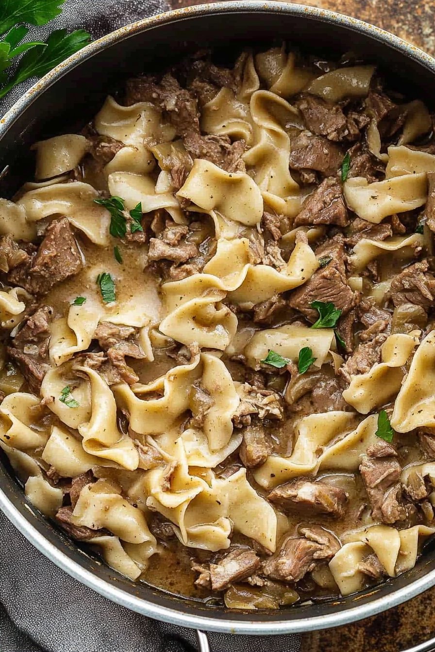 Beef Stroganoff