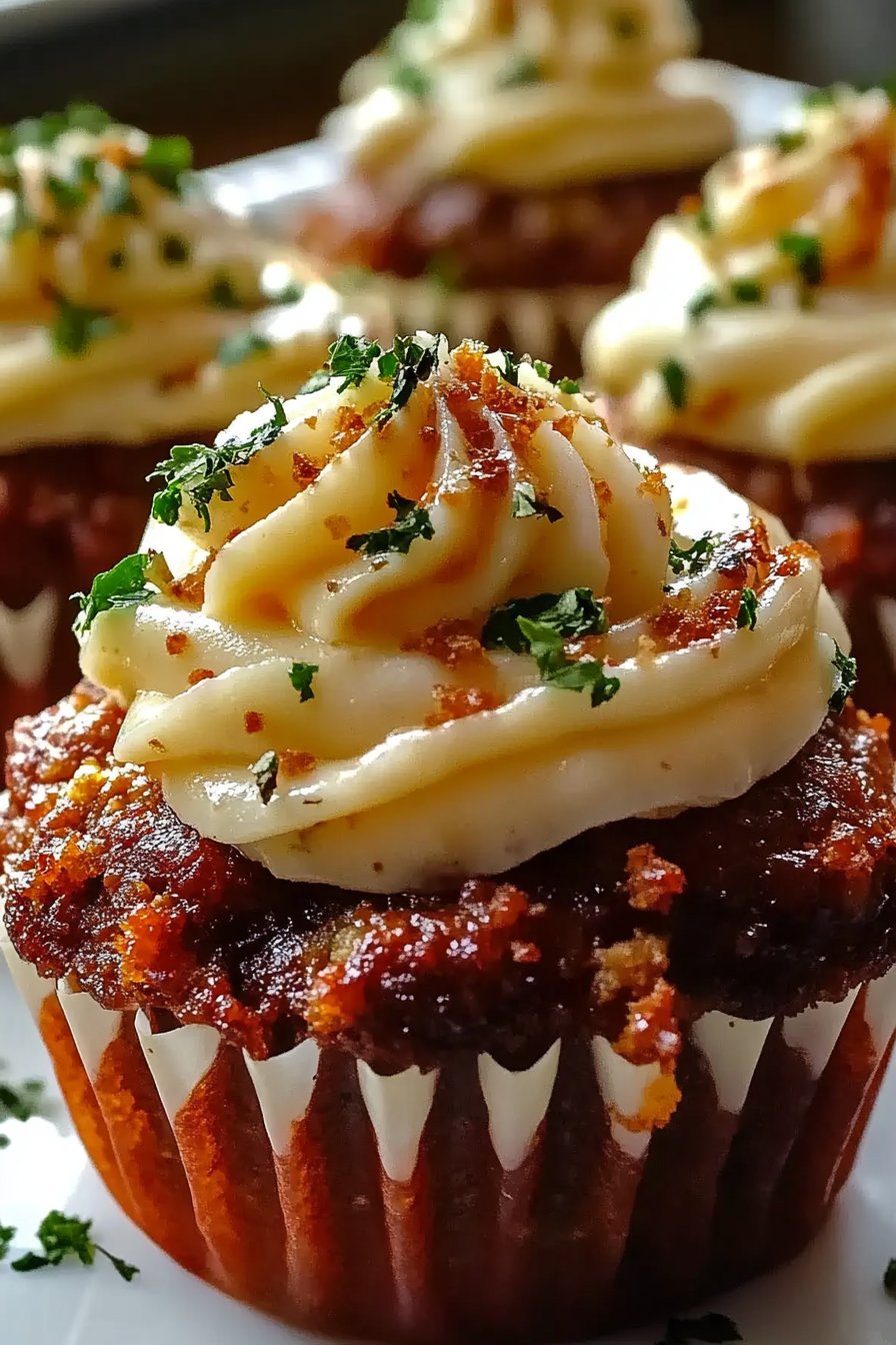 Meatloaf Cupcakes