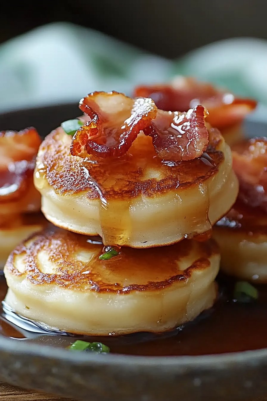Easy Maple Bacon Pancake Bites Recipe