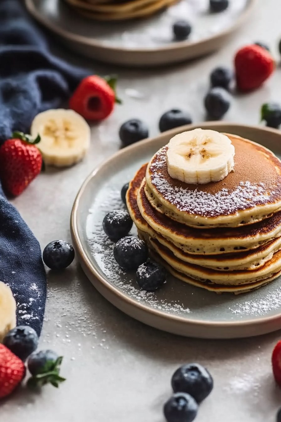 Easy Protein Pancakes Recipe (No Banana)