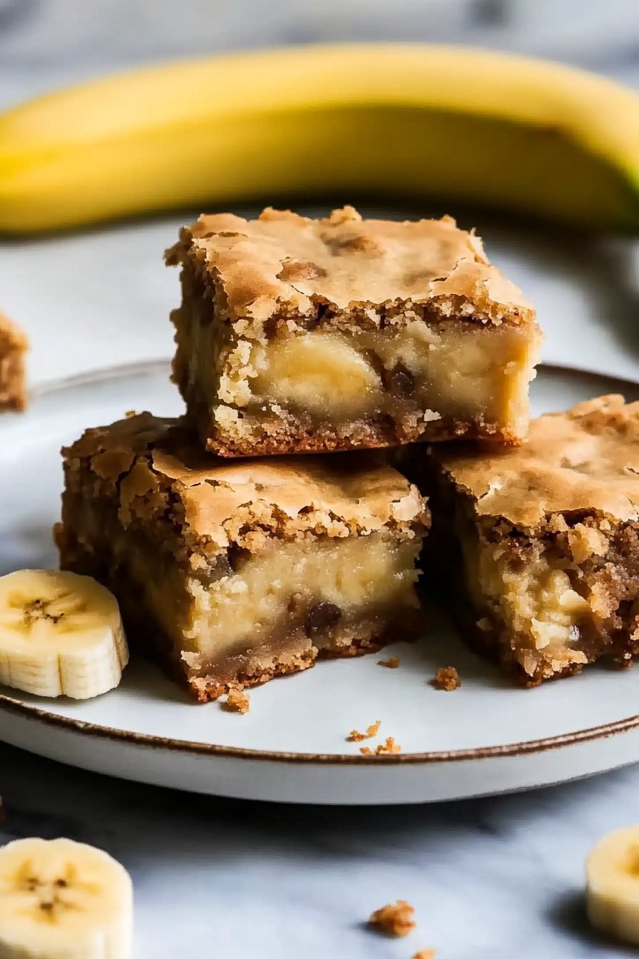 Banana Blondies Recipe