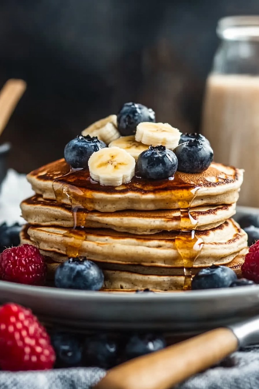 Easy and Nutritious Banana Protein Pancakes Recipe