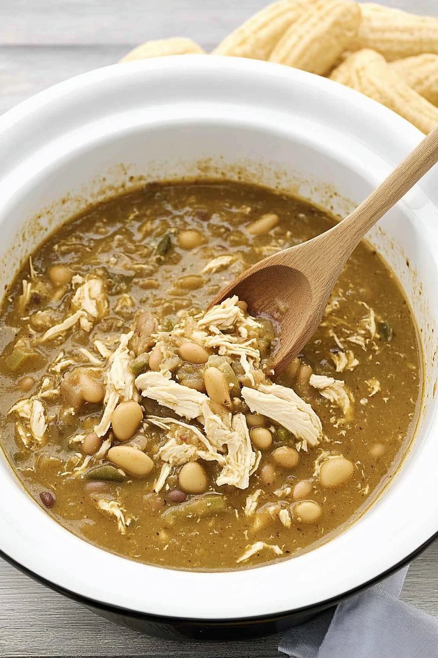 Crockpot White Chicken Chili