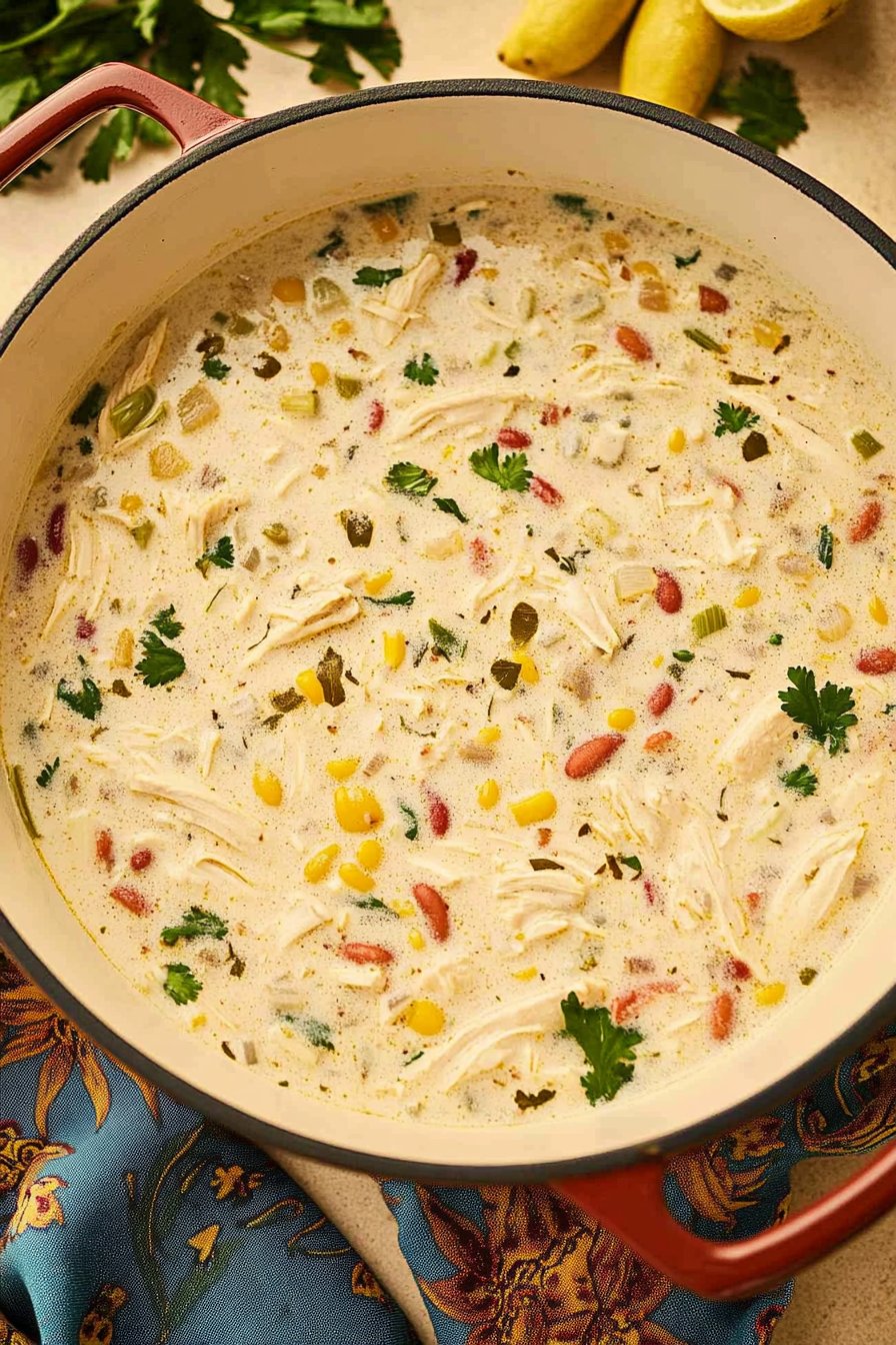 Creamy White Chicken Chili