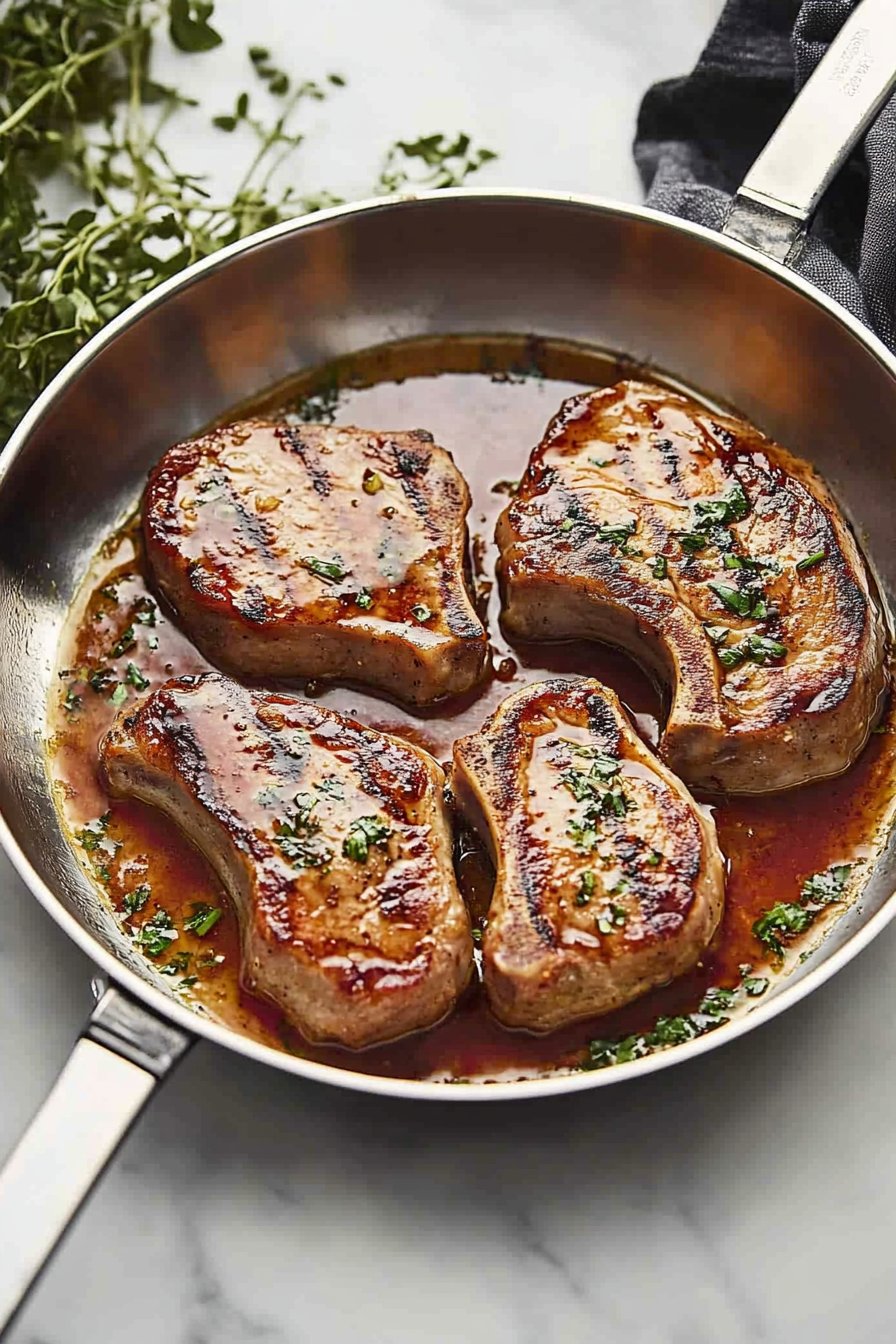 Glazed Pork Chops
