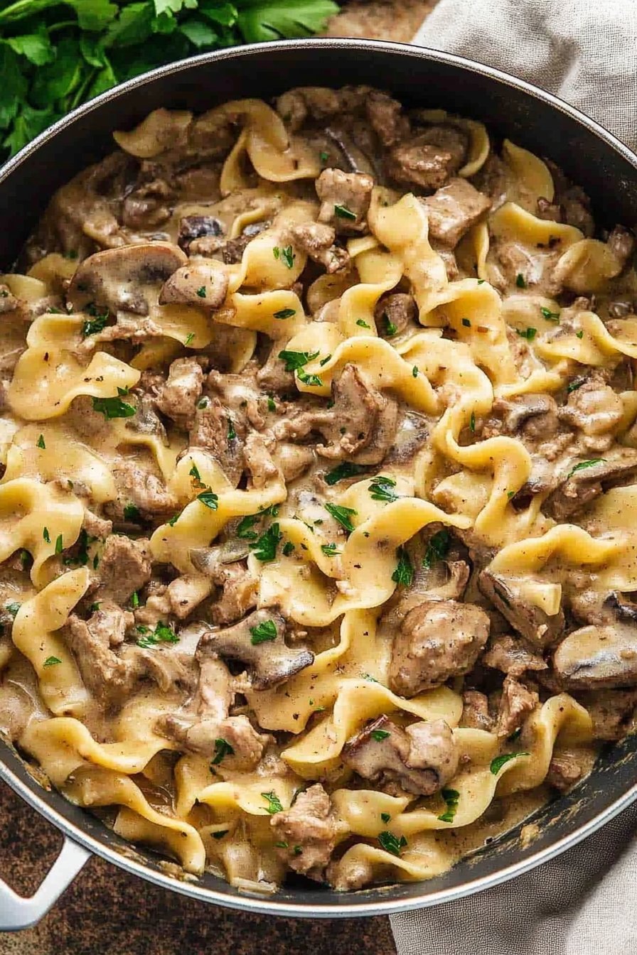 Beef Stroganoff