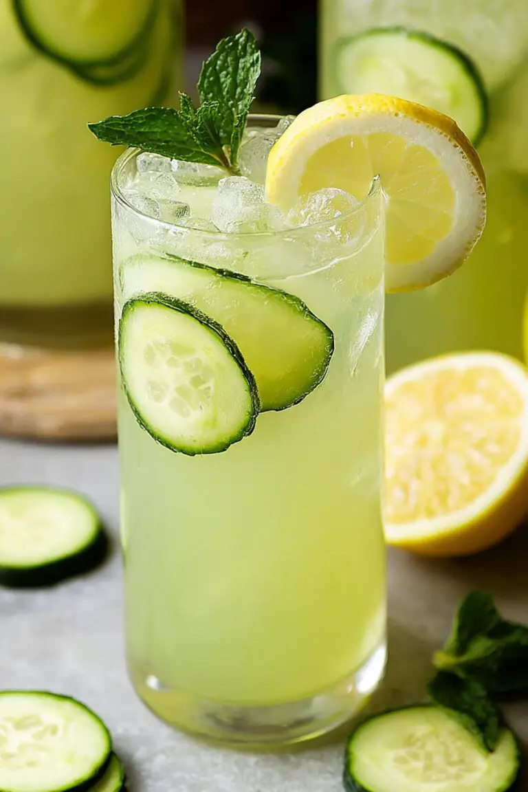 Cucumber Lemonade