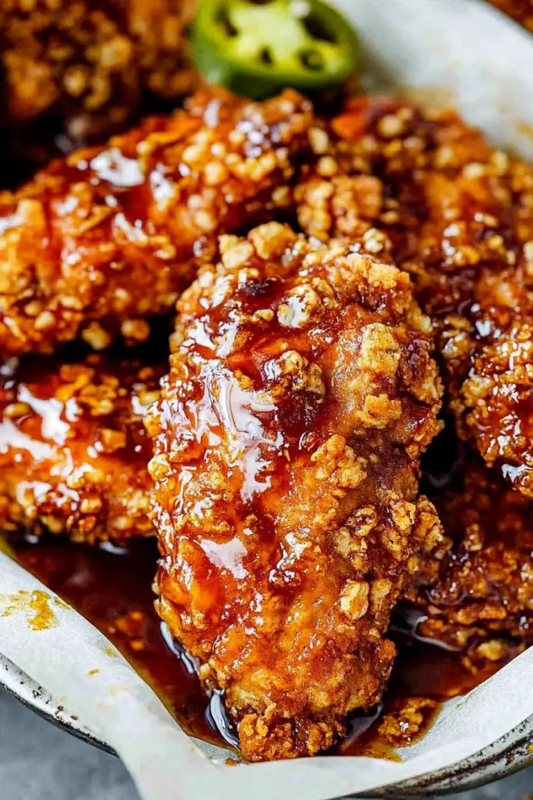 Baked Hot Honey Chicken Tenders