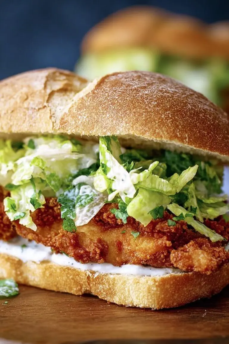 Crispy Chicken Caesar Sandwich