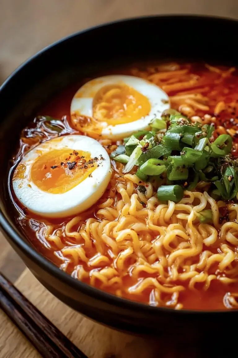 Creamy Korean Spicy Ramen