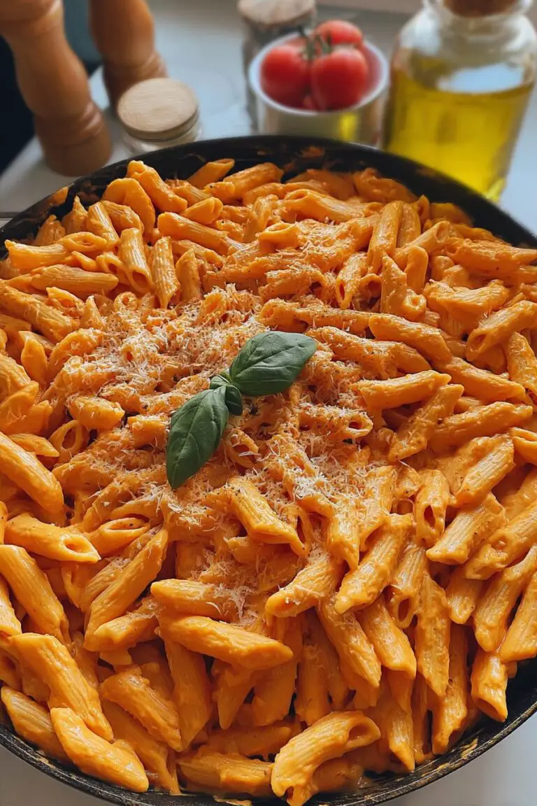 Cheesy Orange Pasta