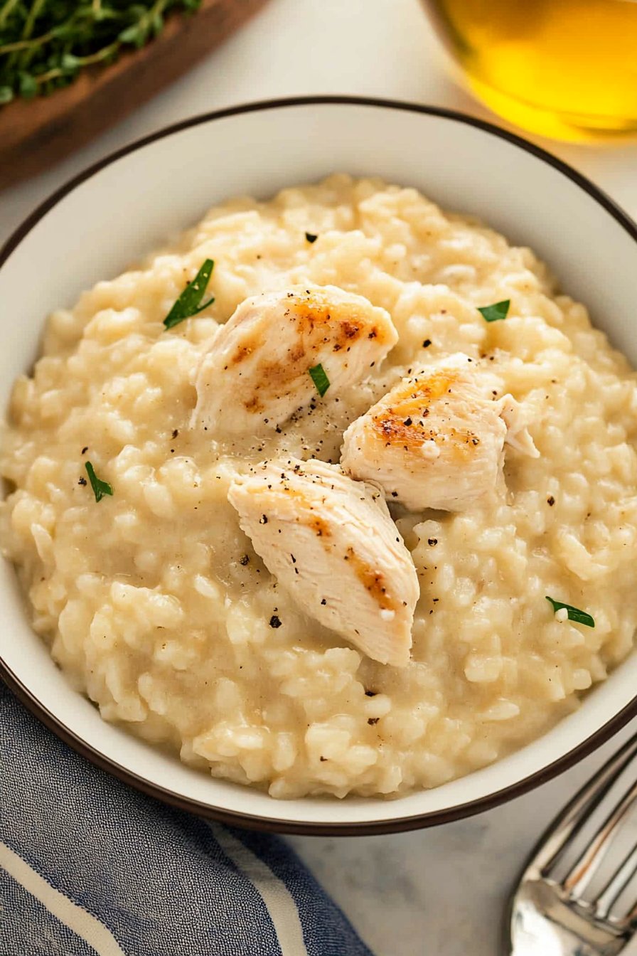 Instant Pot Chicken Risotto