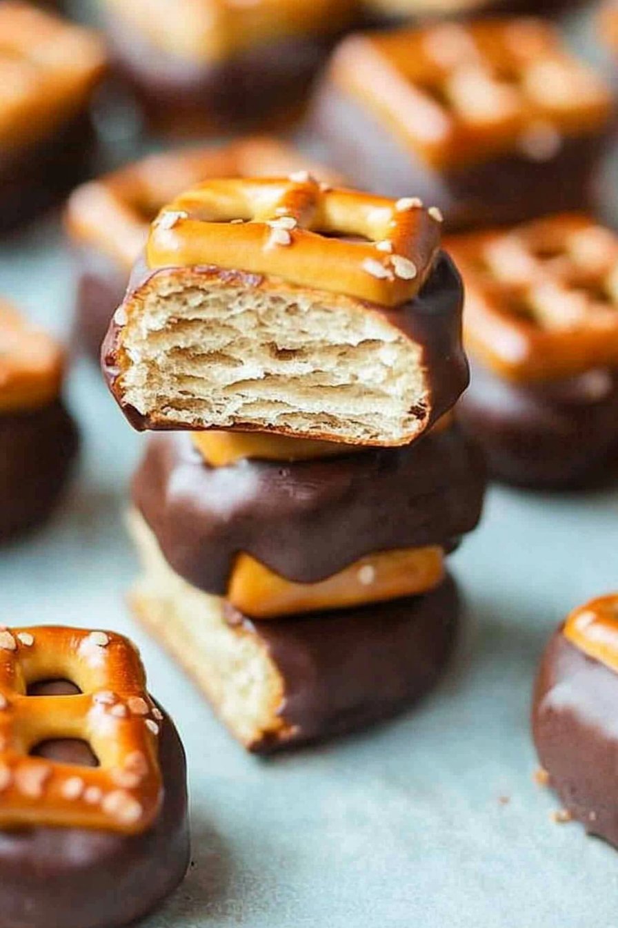 Buckeye Pretzel Bites