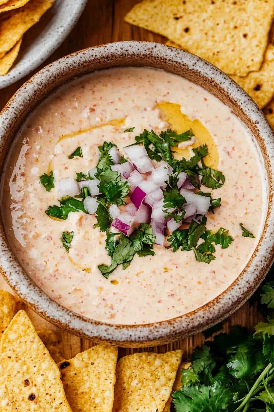 Viral TikTok Cottage Cheese Queso Dip