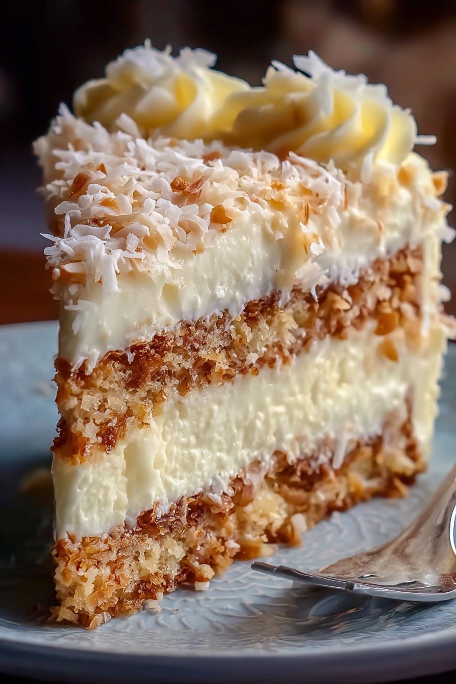 White German Chocolate Cake