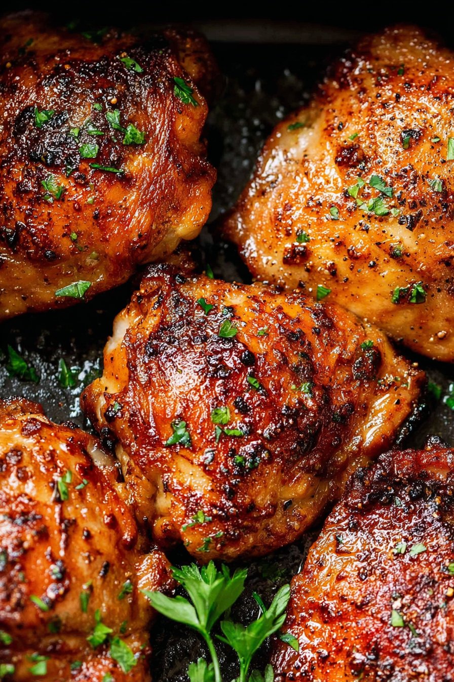 Air Fryer Chicken Thighs
