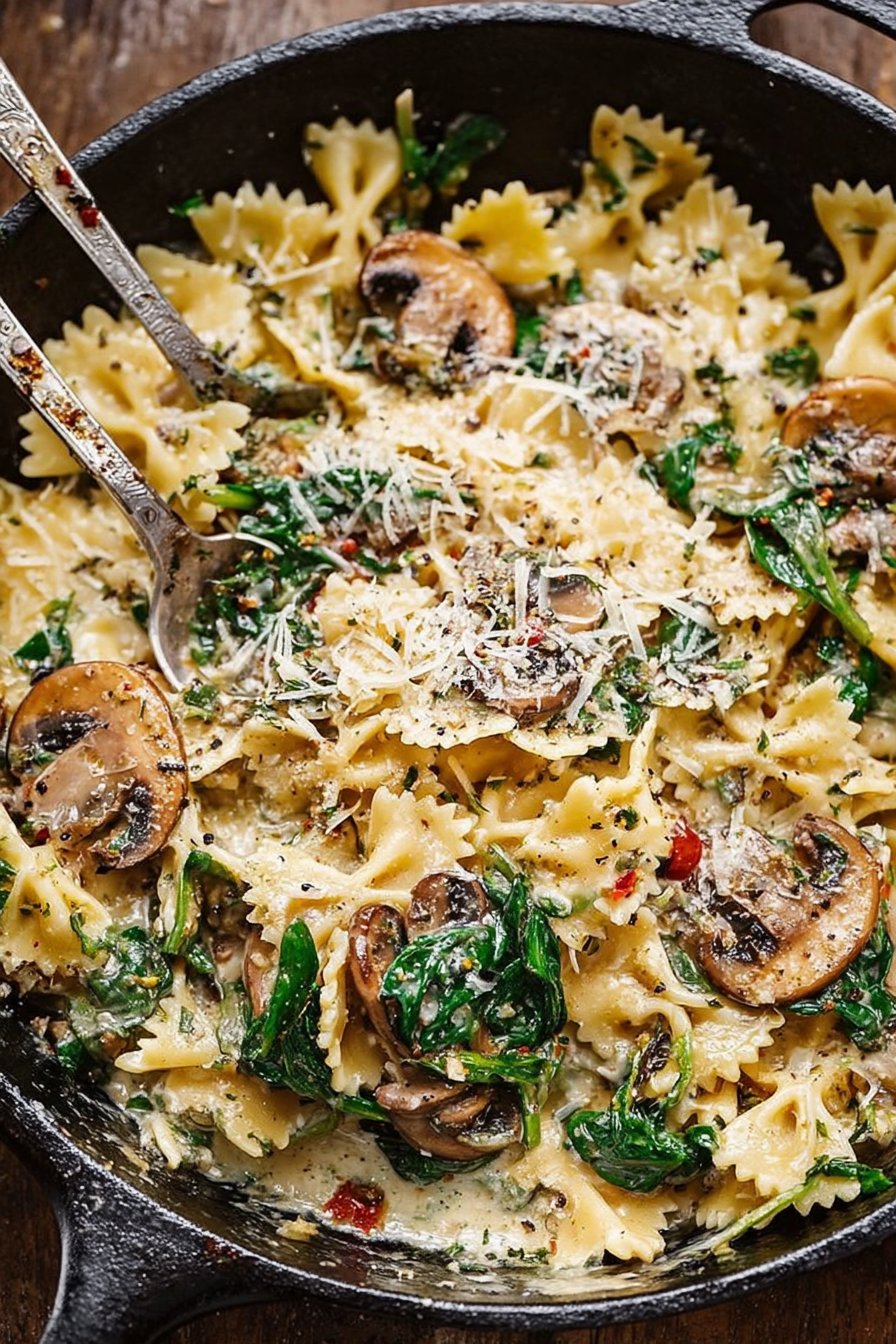 One-Pot Garlic Parmesan Pasta