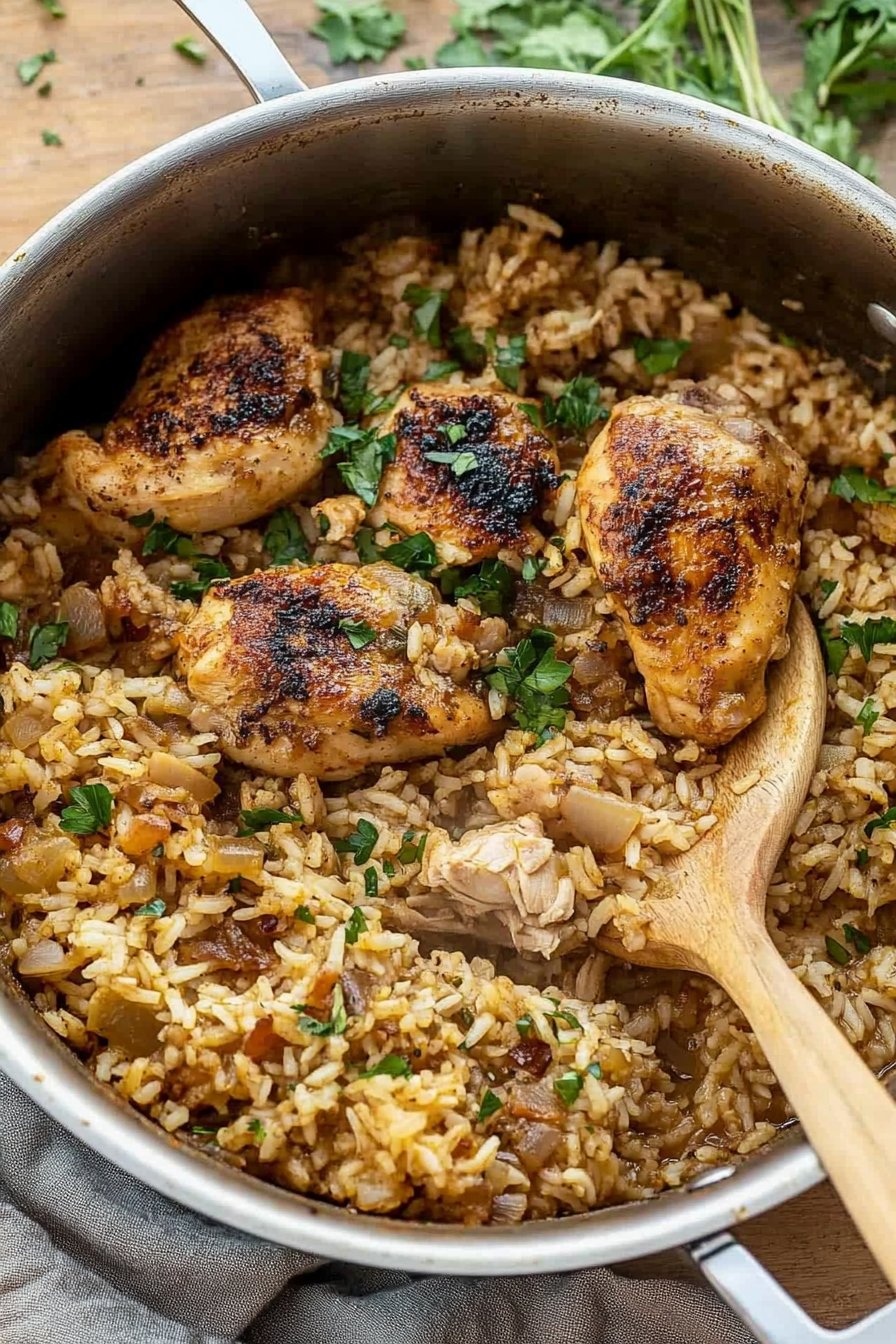 One Pot Chicken and Rice